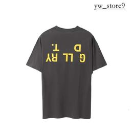 Gallerydept High Quality Designer Mens T Shirt Street Fashion Rock Gallerydept Shirt Letter Short Sleeve Luxury Brand Womens Quick Dry Loose Gallerydept Shirt 9155