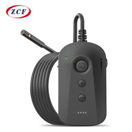 Cameras WIFI Endoscope HD1080P Single Dual Triple Lens 4X Zoomable Wireless Car Inspection Borescope 8/5.5/3.9MM Camera Waterproof LEDs