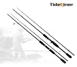 Tideliner 18m spinning baitcasting fishing lure rod casting fishing pole lure weight 1030g MH power high carbon Fibre rod2942778