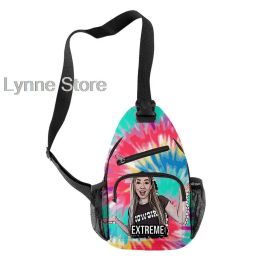 Backpacks 2022 New Rebekah Wing Merch Beki Boys Girls Barrel Shape Crossbody Bag Teenager Oxford Waterproof Outdoor Sports Shoulder Bag