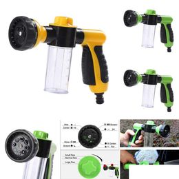 Car Washer Upgrade Wash Tools Foam Lance Water Gun High Pressure 3 Grade Nozzle Jet Sprayer Cleaning Tool Drop Delivery Automobiles Mo Ote4J