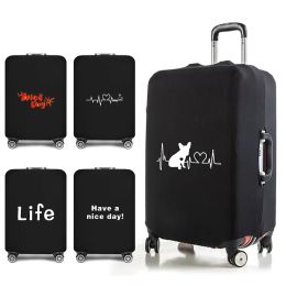 Accessories Luggage Protective Suitcase Cover Thick Elastic Protective for 1828 Inch Suitcase Covers Food Series Travel Accessories Bags