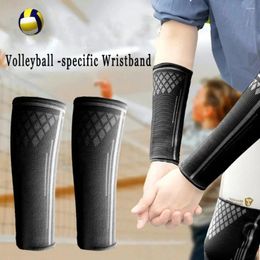 Knee Pads 2PCS Volleyball Arm Sleeves Sports Wristbands Forearm Compression Sleeve Hand Band Sweat Wrist Support Brace Wraps Guard Protect