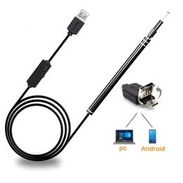 2024 Two-in-one Ear Endoscope 5.5mm High-definition Ear Canal Endoscope Otoscope Visual Ear Pick Endoscope- for otoscope ear inspection