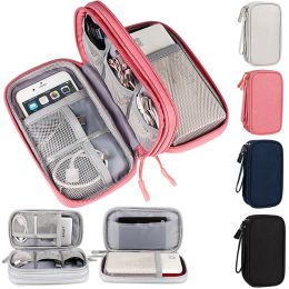 Bags Travel Wallet Passport Holder Multifunctional Data Cable Storage Bag Digital Organiser Waterproof Earphone Protective Cover
