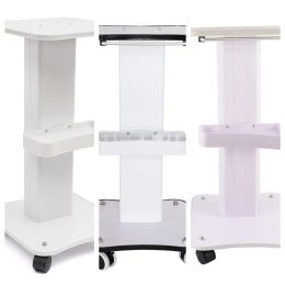 Racks Convenient Beauty Storage Equipment Salon SPA Organizer Rolling Stand Trolley Small Bubble Medical Rolling Cart W/Handle,Brake