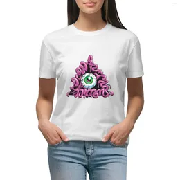 Women's Polos Do What Thou Wilt Kateboard All Seeing Eye Low T-shirt Korean Fashion Vintage Clothes Cute Tops Plain T Shirts For Women