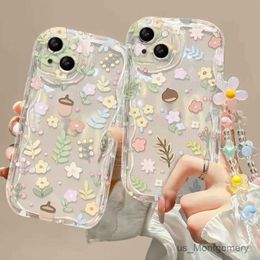 Cell Phone Cases 3D Flower Pearl Chain Phone Case For Note 12 4G 9 8 11 10 13 Pro 11S 12S 10 5G 13C 12C 9C 10C 9A 9 10 A1 A2 Plus
