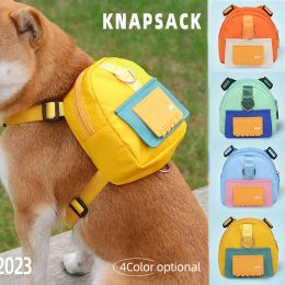 Bags Dog Knapsack Pet Snack Self Backpack for Small Dogs Walking Carrier with Harness Dog Outdoor SelfBackpack Waterproof Portable