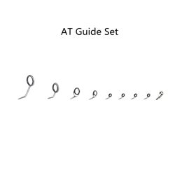 Accessories Noonroo at Guide Set Fishing Rod Guides One Set (9pcs) Fishing Rod Parts Repair Guide 2 Bags