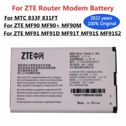 Routers 2022 High Quality Li3723T42P3h704572 Battery 2300mAh MTC 833F 831FT 4G WIFI Router Modem For ZTE MF90 MF90+ MF90M MF91 Batteries
