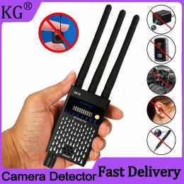 Cameras Spy Gadgets Professional 2023 Hidden Camera Detector Anti Spy RF CDMA Signal Finder GPS Tracker Wifi Eavesdropping 3 Antenna