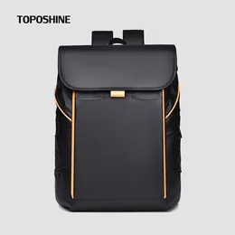 Backpack Toposhine Waterproof 2024 Business Backpacks Korean Edition Men's Outdoor Laptop Black Blue Grey 3 Colours
