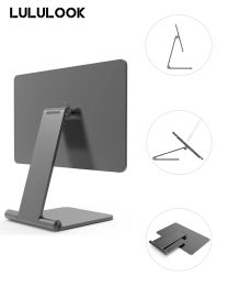 Stands Lululook Tablet Desktop Stand for Apple Ipad Pro 11/12.9 Inch Stand Adjustable Magnetic Stand Aluminium Holder for Air 5/4th Gen