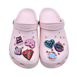 Anime halloween horror movie charms wholesale childhood memories funny gift cartoon charms shoe accessories pvc decoration buckle soft rubber clog charms