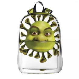 Backpack Shrek Backpacks Large Capacity Student School Bag Shoulder Laptop Rucksack Waterproof Travel