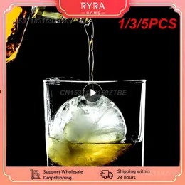 Baking Moulds 1/3/5PCS Grids Food Grade Round Large Sphere Trays Ice Making Mould Whiskey Silicone Ball Maker Mould