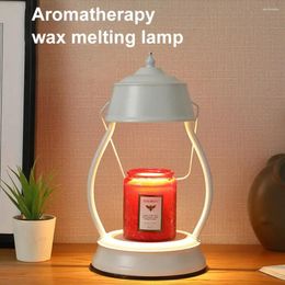 Candle Holders Portable Table Lamp Indoor Bedroom Aroma Ambiance Melting Wax