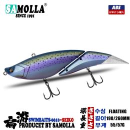 Accessories New Swimbaits Fishing Lures Tackle Wobblers Baits Topwater 90/260mm 55/57g Floating For Pike Bass Perch Fishing Isca Artificiall