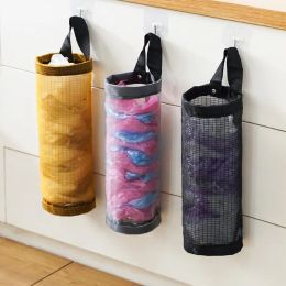 Bags 1/3pcs Hanging Garbage Storage Bag High Capacity Household Kitchen Plastic Sorting Tools Wall Mounted Shopping Travel Organiser