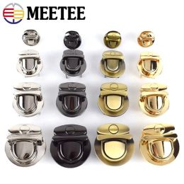 Bags 2/4pcs Metal Buckles Turn Lock Snap for Handbag Women Bag Twist Locks Clasps Closure Diy Hardware Accessories H42