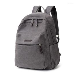 Backpack 5 Color Anti-theft Women's Casual Rucksack Large Capacity Travel Computer Bag Canvas Student School Girl Boys