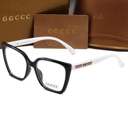 Designer Sunglasses Top Look Luxury designer Sunglasses men Womans Vintage Plain Mirror UV Protection Sun Glasses read computer Good quality New fashion gift