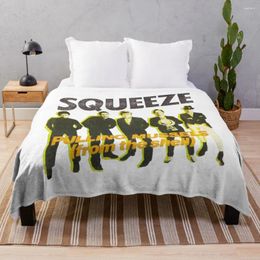 Blankets Squeeze Band Pulling Mussels English 1970S Luxury For Sofa Travel Light Throw Blanket