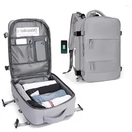 Backpack Large Capacity Travel Bag Waterproof Laptop Dry And Wet Separation Multi-functional Business