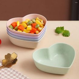 Plates Convenient Serving Plate Easy To Clean Dessert Dish Heart-shaped Grade Snack Pack