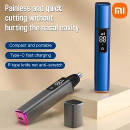 Trimmer 2024 Xiaomi New Electric Ear Nose Hair Trimmer Rechargeable TypeC Fast Charging Portable shaver Hair Clipper Trimmer For Nose