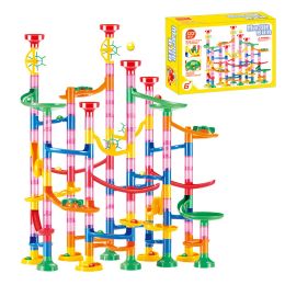 Blocks Marble Run Building Block Marbles Slide Toys For Children DIY Creativity Constructor Educational Toy Tubular Block Children Gift