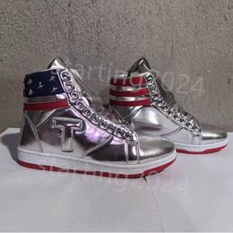 2024 T Trump Basketball Casual Shoes The Never Surrender High-Tops Designer 1 TS Gold Gold Custom Men Outdoor Sneakers Comfort Sport Sport Trendy Lace-up Outdoor Tamanho grande Us 13 T22