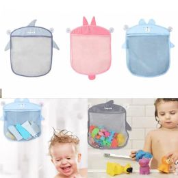 Bags Hanging Bath Toy Storage Quick Dry Net Basket Mesh Bag Bathroom Organiser Bathtub Game Toy Holder Shower Caddy for Kids Toddler