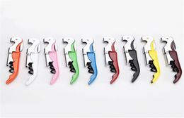 Promotional Bottle Insert Wine Opener Corkscrew Stainless Steel 9 Colors Can be Choosen9426795