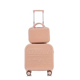 Luggage Candy Colour Sweet Brand Designer Suitcase Women Carry On Luggage Trolley Case PC Rolling Spinner Wheels TSA Lock Free Cover