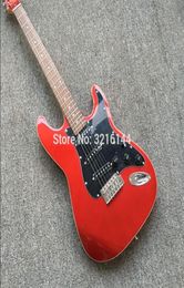 High quality electric guitar ST metal red all colors can be factory whole and retail Black pickup Can be modified7934539