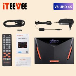 Receivers 1PC GTMedia V8 UHD DVB S2 Satellite Receiver Built in WIFI Support T2MI H.265 DVBS/S2/S2X+T/T2/Cable/ATSCC/ISDBT