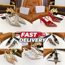 2024 With Box Designer Sandals womens sandals mens solid sandal Sandals gold High Heels Luxury Flat Slides women Beach slippers Party 35-44 Pink