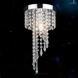 Ceiling Lights Modern Square Crystal Lamp LED Lamps Restaurant Corridor High Power Lustre Light