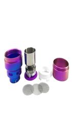 Jcvap ICA Dry Herb Indiglow Rainbow Chamber For Smoking Accesssories Puff Peak Pro Rebuildable Atomizer Dab Rig Wax Vaporizer JC011599435