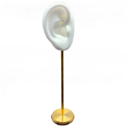 Display Copper support 1Pc Soft Silicone Ear Model Tattoo Practise Jewellery Display Piercing Tools Earring Display