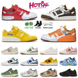 Comforts Casual Shoes Bad Bunny Forum Low x Mens tennis Easter Egg Women Running floor Pink Buckle Brown Back to School Ice Blue Grey Crew Green Suns Trainers Sneakers