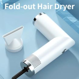 Dryer New Folding Hair Dryer High Speed Negative Ions Hair Dryers Professional Hair Care 1000W Quick Dry Low Noise Cold Hot Wind Blow