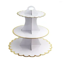 Party Supplies 1 Lace Cake Stands 3 Layers Muffin Cupcake Racks 16 Birthday Coffee Table Wedding Baby Shower Recyclable