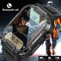 Control New Bluetooth call Smart Watch Men IP68 5ATM Waterproof Outdoor Sports Fitness Tracker Health Monitor Smartwatch for Android IOS