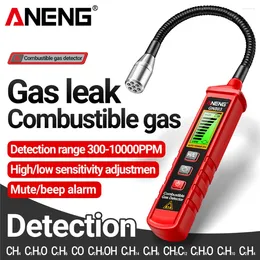 Gas Leak Detector Adjustable Sensitivity Combustible Alarm Locating The Source Of Methane Natural