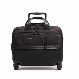 Luggage Ballistic Nylon 17"Inch Multifunction Cabin Rolling Luggage 20"24" Travel Suitcase Bag With Laptop Lining