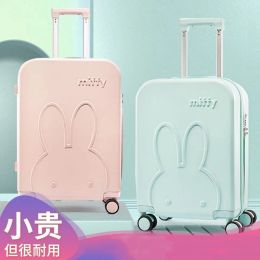 Luggage High appearance travel luggage level pull bar box candy Colour suitcase student travel box boarding box Internet trend bag