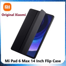 Case Original Xiaomi Mi Pad 6 Max 14 Inch Flip Case Mi Pad 6 Max 14" 2023 Tablet Smart Case Leather Strong Magnetic Adsorption Cover